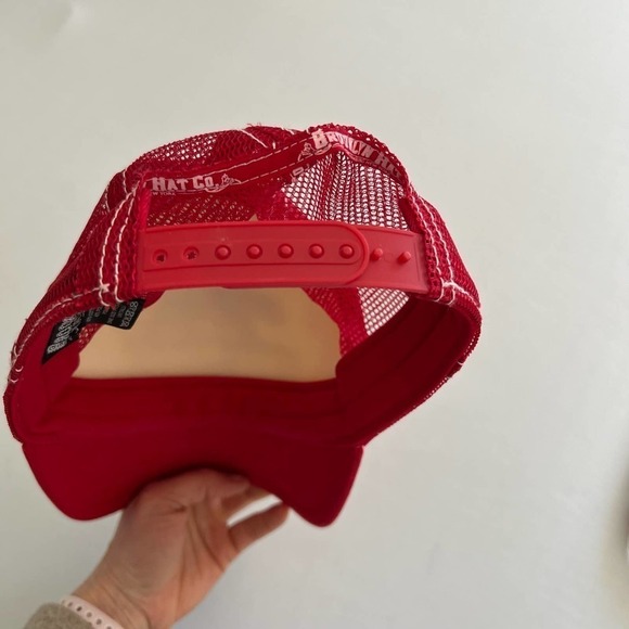 Brooklyn Hat Co Red California Love snap back OS - Picture 4 of 7